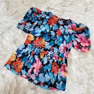 NWT Floral Blouse